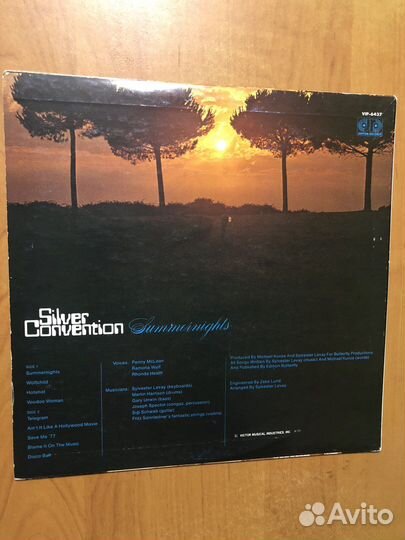 Группа Silver Convention. LP. 1977 год