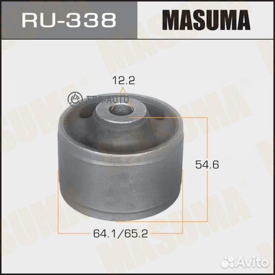 Masuma RU338 Сайлентблок masuma Capa, Logo /GA#/ rear