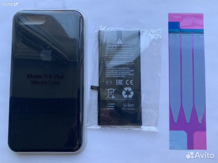 Новый аккумулятор и чехол для iPhone 7 plus