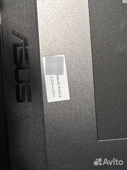 Верхняя часть матрицы в сборе для asus fx516