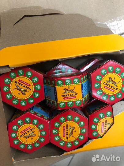 Бальзам тигровый Тайский Tiger Balm красный