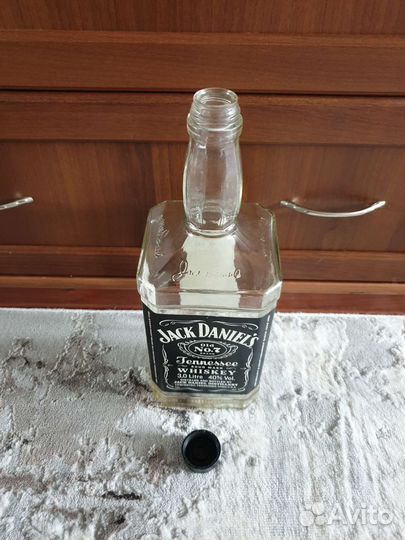Бутылка из под Jack Daniels пустая