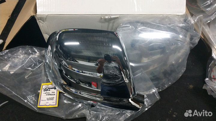 Накладки на зеркала VW touareg Audi Q5 хром