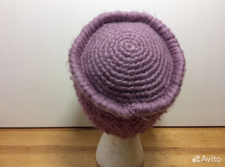 Кубаночка барашек, ручная вязка, р-р55-57, арт 244