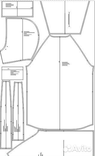 Лекала одежды.Оцифровка бум.лекал Екб