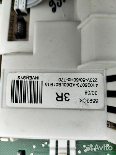 Модуль управления стиральной машины candy GO4 1064