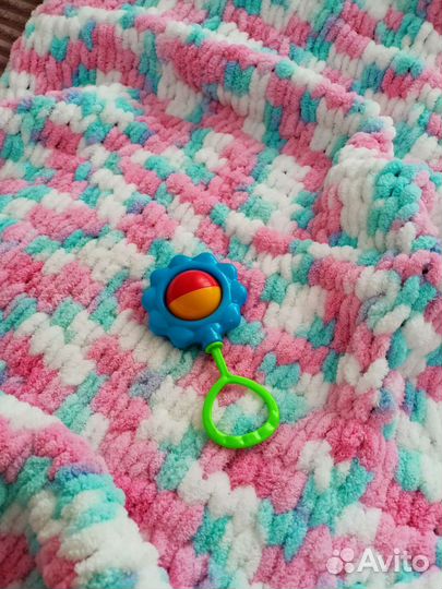 Плед ручной работы