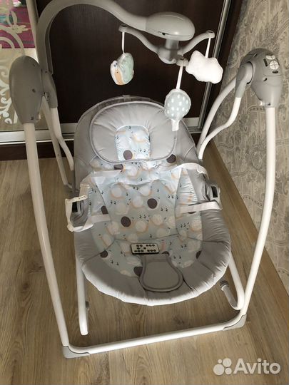 Электрокачели шезлонг 2 в 1