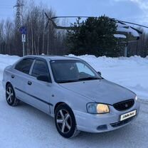 Hyundai Accent 1.5 MT, 2002, 221 602 км