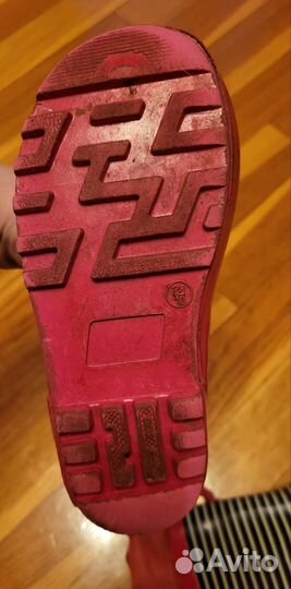 Резиновые сапоги для девочки