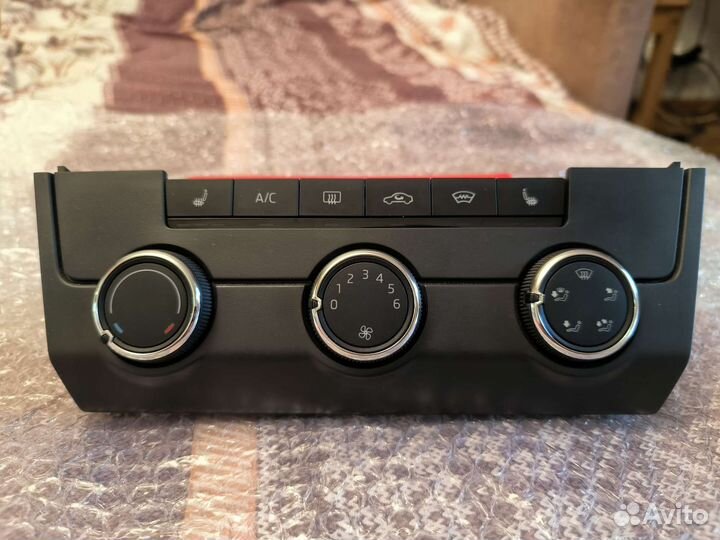 Блок управления климат контролем Skoda Octavia A7