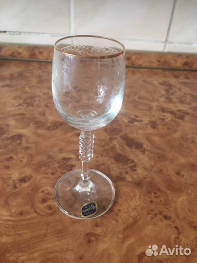 Бокалы богемское стекло