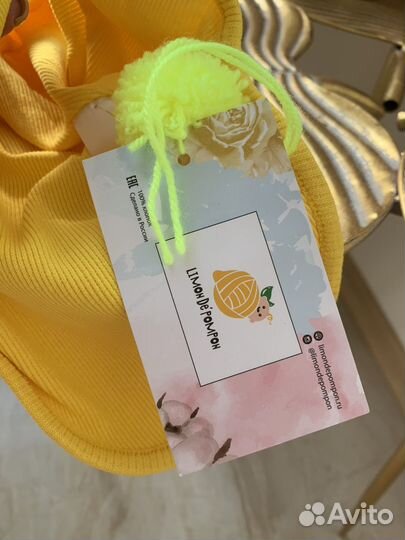 Шапка шлем хлопковый 48 размер