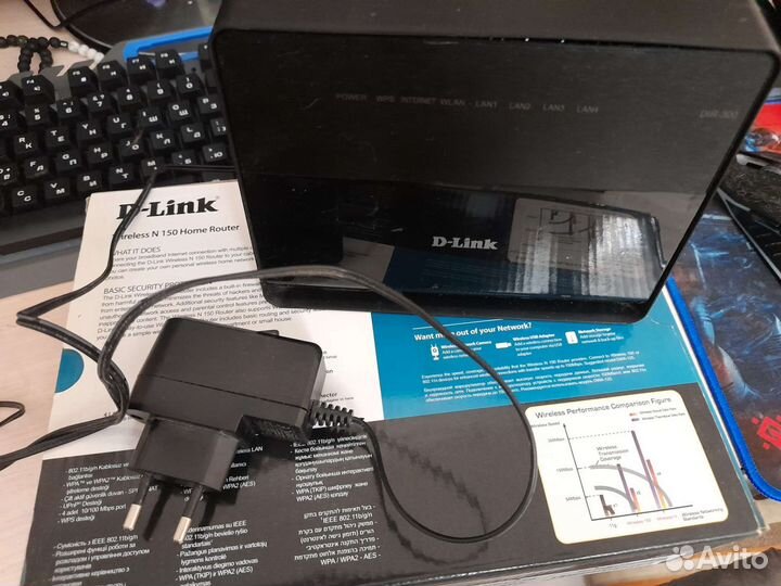 Wifi роутер dlink dir300