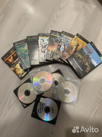 Игровые диски на xbox 2001 года