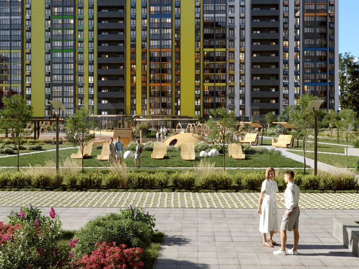 2-к. квартира, 54,8 м², 13/16 эт.