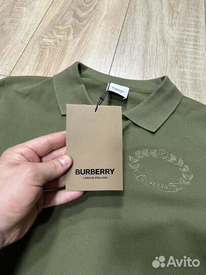 Мужская футболка поло Burberry оригинал