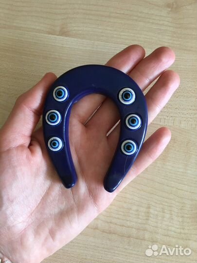 Подкова сувенир «кошачий глаз»