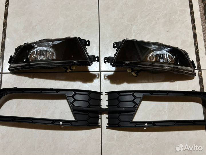 Противотуманики с решотками