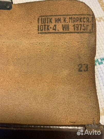 Планшет офицерский кожаный СССР