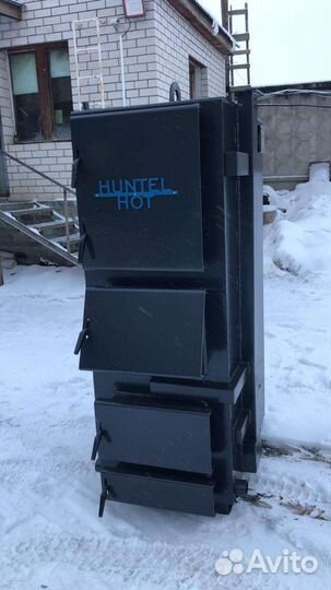 Твердотопливный котел на 120 м2