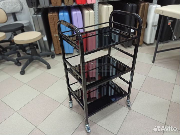 Этaжeрка на колесиках Столик мастера
