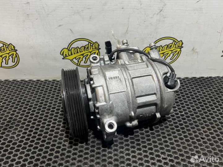 Компрессор кондиционера Audi Q7 4L 3.0 рест