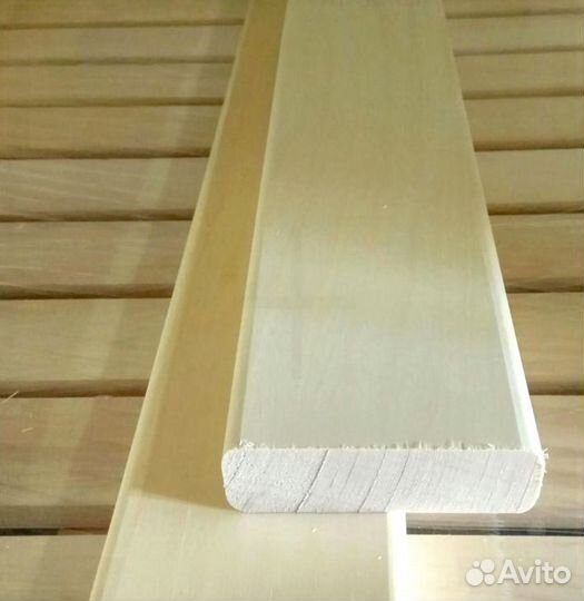 Полок осина сорт А 25*85 1,5м