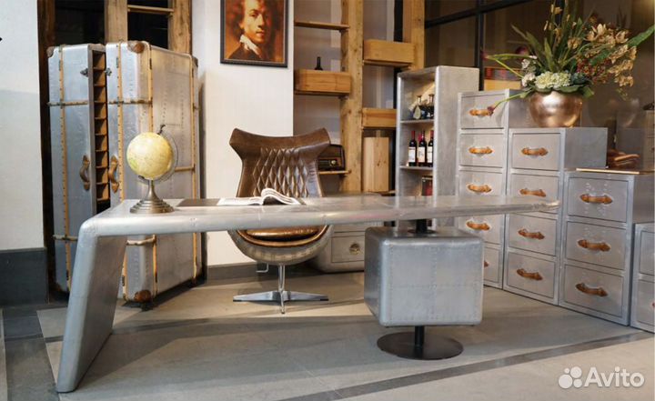 Кресло-яйцо Alpha Aluminum Patchwork