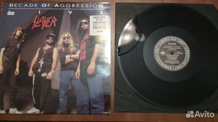 Slayer - Decade Of Aggression Live - 1991