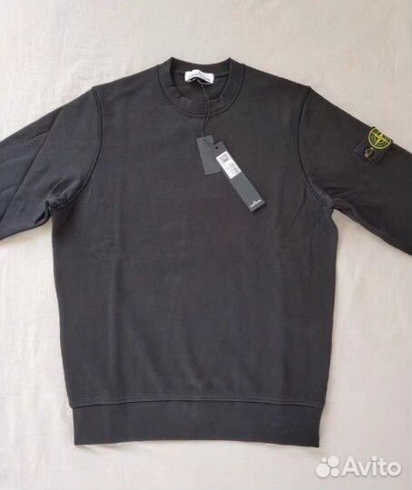 Stone island свитшот черный ориг