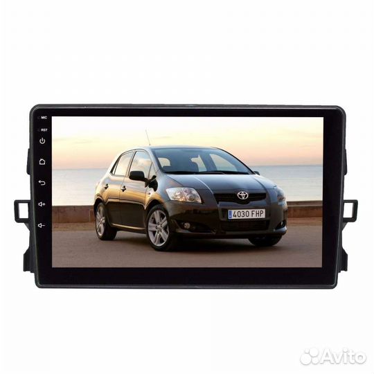 Авто магнитола Toyota Auris 2006-2012 Android GPS