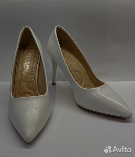 Туфли лодочки 33 р., белые