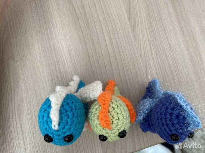 Вязанные игрушки ручной работы