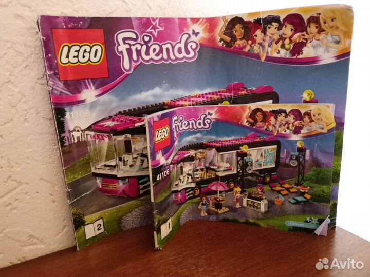 Конструктор lego Friends Гастрольный автобус