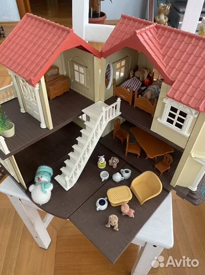 Sylvanian Families сильвания домик с мебелью