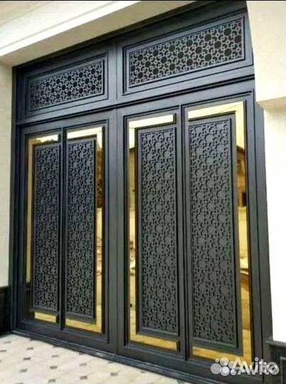 Ворота в стиле неоклассика на заказ