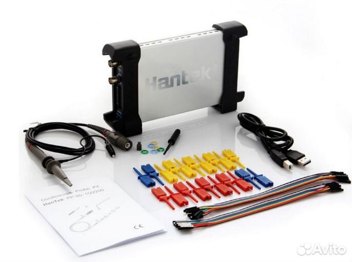 Осциллограф двухканальный цифровой Hantek 6022BL