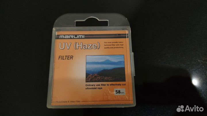Фильтр для камеры Marumi UV Haze 58 mm