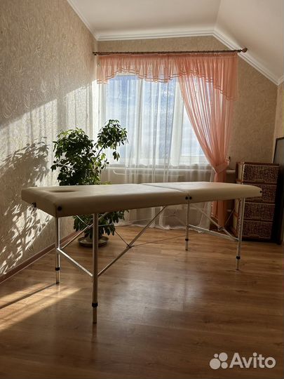 Массажный стол с регулировкой высоты