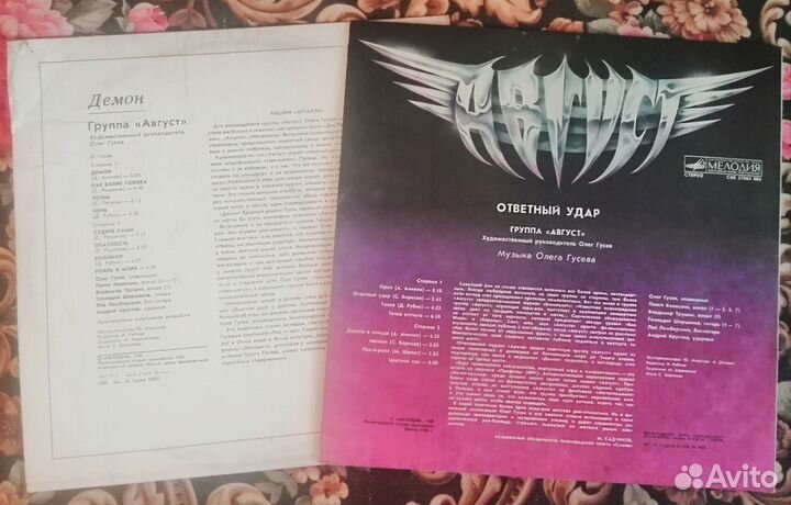 Виниловые пластинки 