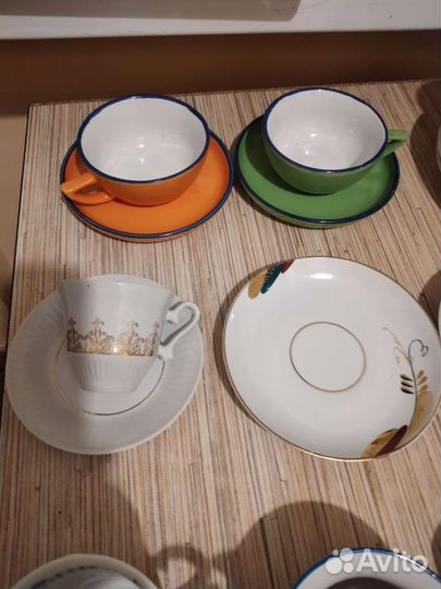 Посуда разная, чашки