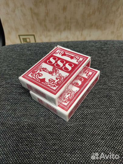 Карты покерные пластиковые