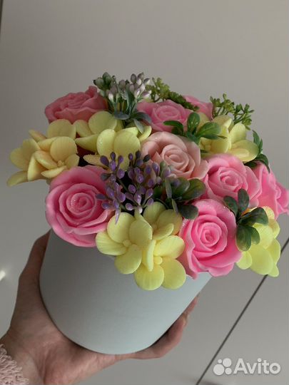 Букет роз Мыло ручной работы
