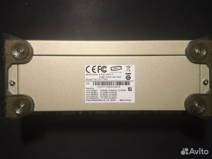 Aten CS-1734B 4-port PS2/ USB kvmp