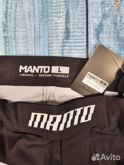 Шорты manto distort черные