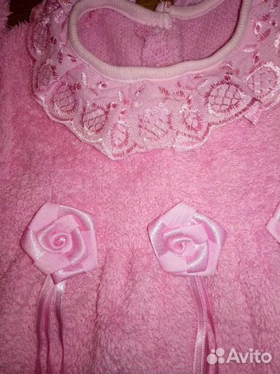 Тепленькое платье