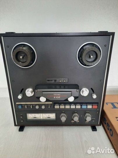 Катушечный магнитофон teac X-10R