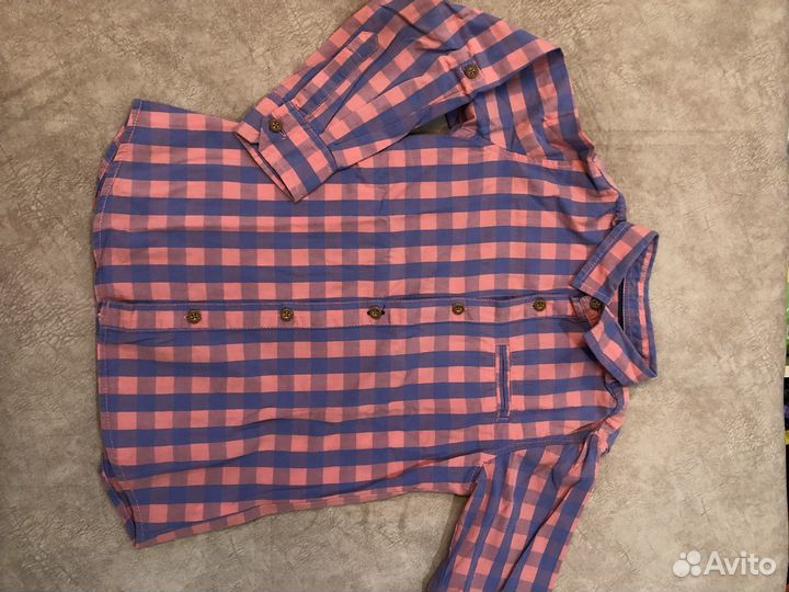 Рубашка на мальчика 128