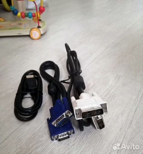 Кабели DVI, VGA, hdmi
